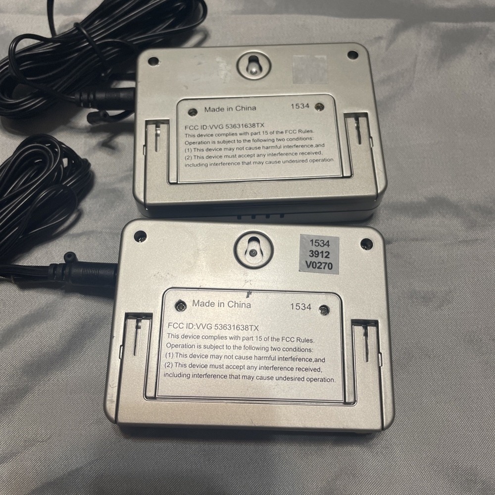 2 Taylor Weather Guide Wireless Remote Sensor Model 1534 Untested - Picture 3 of 3